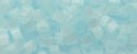 (image for) TOHO Aiko Precision Cylinder Bead. Very Light Aqua Satin TB-1321