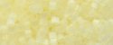 (image for) TOHO Aiko Precision Cylinder Bead. Light Jonquil Satin TB-1318