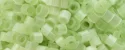 (image for) TOHO Aiko Precision Cylinder Bead. Pale Light Jade Satin TB-1513