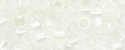 (image for) TOHO Aiko Precision Cylinder Bead. White Ceylon Pearl TB-141