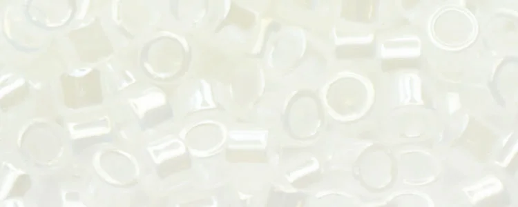 (image for) TOHO Aiko Precision Cylinder Bead. White Ceylon Pearl TB-141