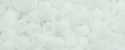 (image for) TOHO Aiko Precision Cylinder Bead. White Matte Opaque TB-41F