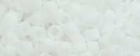 (image for) TOHO Aiko Precision Cylinder Bead. White Matte Opaque TB-41F