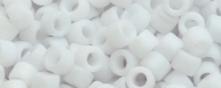 (image for) TOHO Aiko Precision Cylinder Bead. Winter White Chalk Matte Opaque TB-767