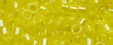 (image for) TOHO Aiko Precision Cylinder Bead. Yellow Opaque Luster TB-128