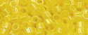 (image for) TOHO Aiko Precision Cylinder Bead. Dark Yellow Opaque Rainbow TB-402B