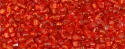 (image for) TOHO Aiko Hexagon Precision Cylinder Bead. Ruby Hyacinth Silver Lined TBC-25