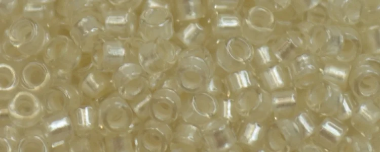(image for) TOHO Aiko Precision Cylinder Bead. Ivory Opal TB-1900