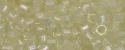 (image for) TOHO Aiko Precision Cylinder Bead. Ivory Opal Pink Luster TB-1902
