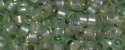 (image for) TOHO Aiko Precision Cylinder Bead. Light Mint Opal Silver Lined TB-2118