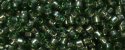(image for) TOHO Aiko Precision Cylinder Bead. Celery Green Silver Lined TB-2202