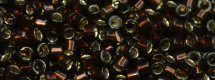 (image for) TOHO 11/o Round-Rootbeer Silver Lined. 11T2205