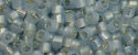 (image for) TOHO Aiko Precision Cylinder Bead. Silver Lined Ice Blue Frost TB-2246
