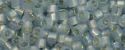 (image for) TOHO Aiko Precision Cylinder Bead. Silver Lined Ice Blue Frost TB-2246