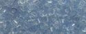 (image for) TOHO Aiko Precision Cylinder Bead. Pale Powder Blue Translucent TB-2308