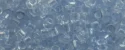 (image for) TOHO Aiko Precision Cylinder Bead. Pale Powder Blue Translucent TB-2308