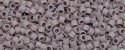 (image for) TOHO Aiko Precision Cylinder Bead. Purple Opaque Rainbow Matte TB-412F