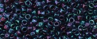 (image for) TOHO Aiko Precision Cylinder Bead. Blue Iris Higher Metallic TB-505