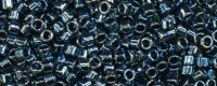 (image for) TOHO Aiko Precision Cylinder Bead. Denim Blue Metallic TB-511