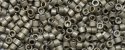 (image for) TOHO Aiko Precision Cylinder Bead. Dull Steel Matte TB-566