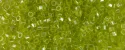 (image for) TOHO Aiko Hexagon Precision Cylinder Bead. Light Lime Transparent Luster TBC-105