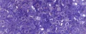 (image for) TOHO Aiko Hexagon Precision Cylinder Bead. Light Sapphire Transparent Luster TBC-107