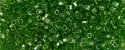 (image for) TOHO Aiko Hexagon Precision Cylinder Bead. Green Transparent Luster TBC-108