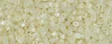(image for) TOHO Aiko Hexagon Precision Cylinder Bead. Light Cream Opaque Luster TBC-122