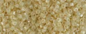(image for) TOHO Aiko Hexagon Precision Cylinder Bead. Cream Opaque Luster TBC-123