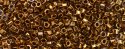 (image for) TOHO Aiko Hexagon Precision Cylinder Bead. Bronze Metallic TBC-221
