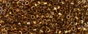 (image for) TOHO Aiko Hexagon Precision Cylinder Bead. Bronze Metallic TBC-221