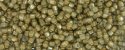 (image for) TOHO Aiko Hexagon Precision Cylinder Bead. Beige Lined Crystal TBC-369