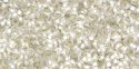 (image for) TOHO 8/o Demi Round, Crystal Silver Lined Matte, PermaFinish, color # 8TD-PF21F