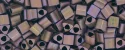 (image for) TOHO Size 11/o Triangle Shape Seed Bead-Plum Iris Metallic Matte