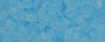 (image for) TOHO 1.5mm Cube Shape Seed Beads-Aqua Ceylon Pearl Matte