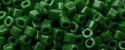 (image for) TOHO 1.5mm Cube Shape Seed Beads-Forest Green Opaque 1.5T47H