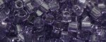 (image for) TOHO 1.5mm Cube Shape Seed Beads-Light Purple Transparent