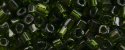 (image for) TOHO 1.5mm Cube Shape Seed Beads-Olivine Transparent