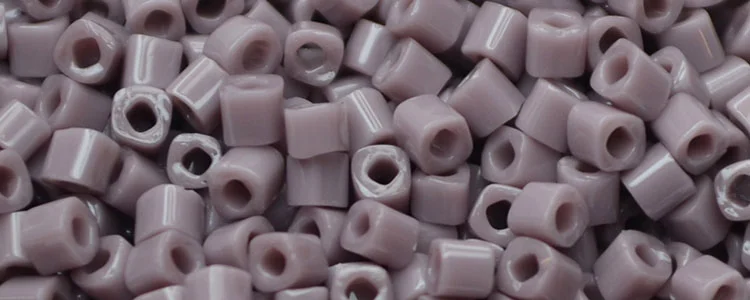 (image for) TOHO 1.5mm Cube Shape Seed Beads-Purple Opaque #T1.5C52