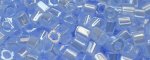 (image for) TOHO 1.5mm Cube Shape Seed Beads-Light Sapphire Ceylon Pearl