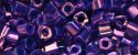 (image for) TOHO 1.5mm Cube Shape Seed Beads-Purple Higher Metallic