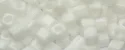(image for) TOHO 2mm Cube Shape Seed Beads-White Opaque