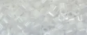(image for) TOHO 2mm Cube Shape Seed Beads-White Opaque Luster