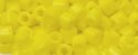 (image for) TOHO 1.5mm Cube Shape Seed Beads-Yellow Opaque