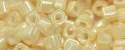 (image for) TOHO 1.5mm Cube Shape Seed Beads-Cream Opaque Luster