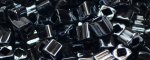 (image for) TOHO 2mm Cube Shape Seed Beads-Hematite Metallic