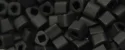 (image for) TOHO 3mm Cube Shape Seed Beads-Jet Black Matte Opaque