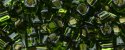 (image for) TOHO 1.5mm Cube Shape Seed Beads-Olivine Silver Lined