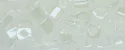 (image for) TOHO 1.5mm Cube Shape Seed Beads-White Ceylon Pearl
