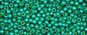(image for) TOHO 11/o Round-Green Turquoise Galvanized PermaFinish. 11TPF578